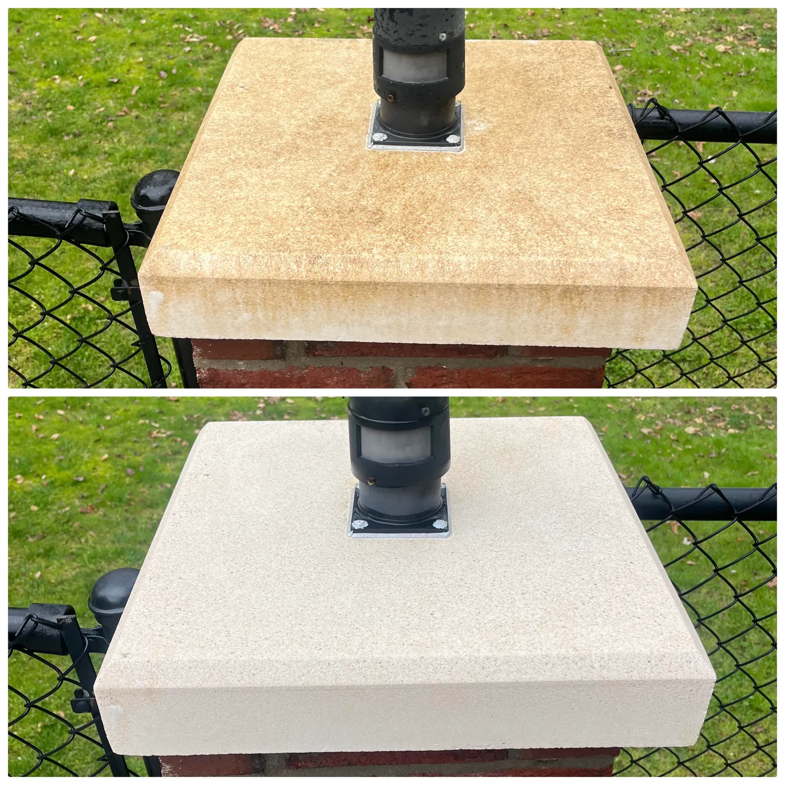 Driveway Cleaning Before & After in Denver, NC & Lake Norman — Stand Out Exterior Cleaning