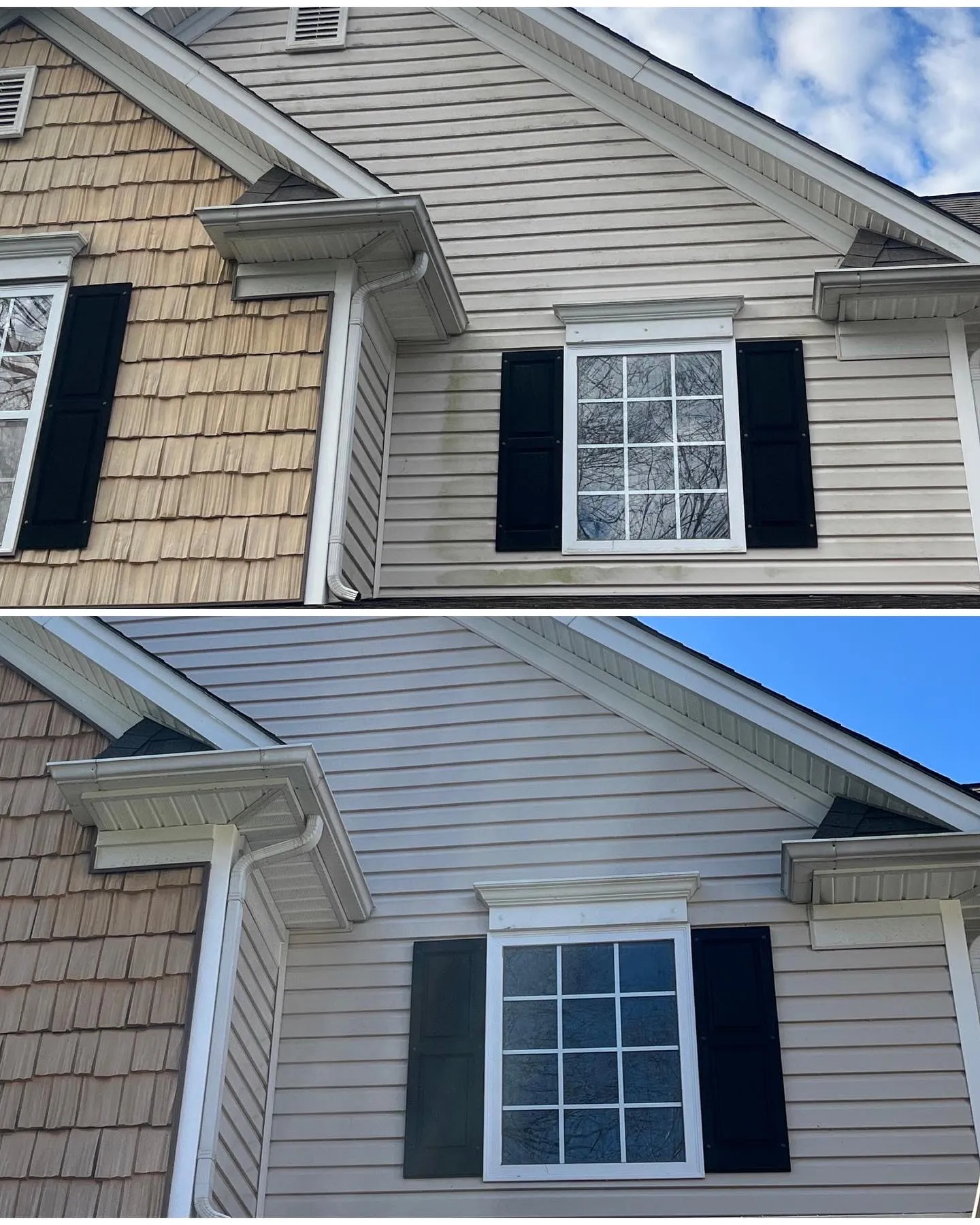 Before & After in Denver, NC & Lake Norman — Stand Out Exterior Cleaning