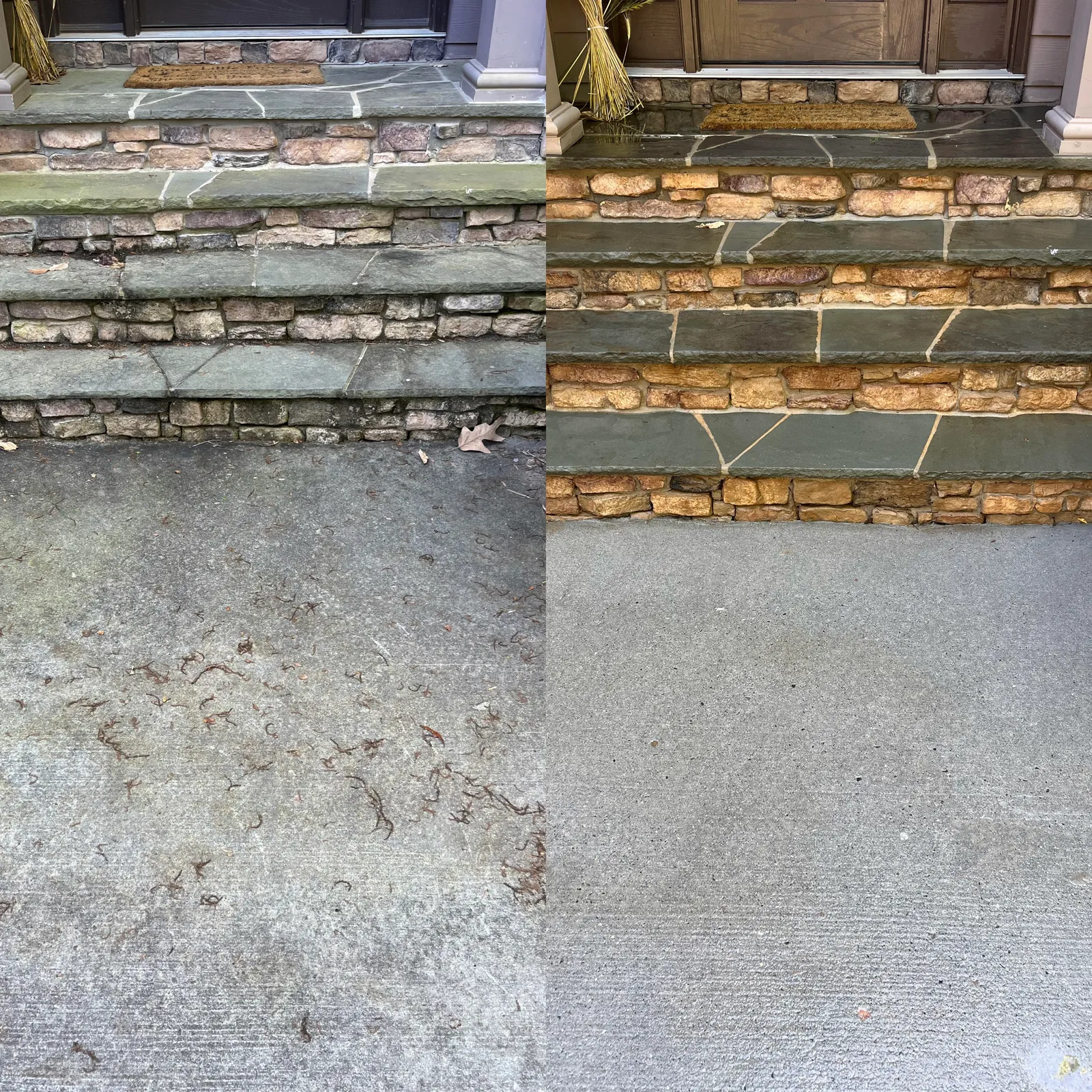 Before & After in Denver, NC & Lake Norman — Stand Out Exterior Cleaning