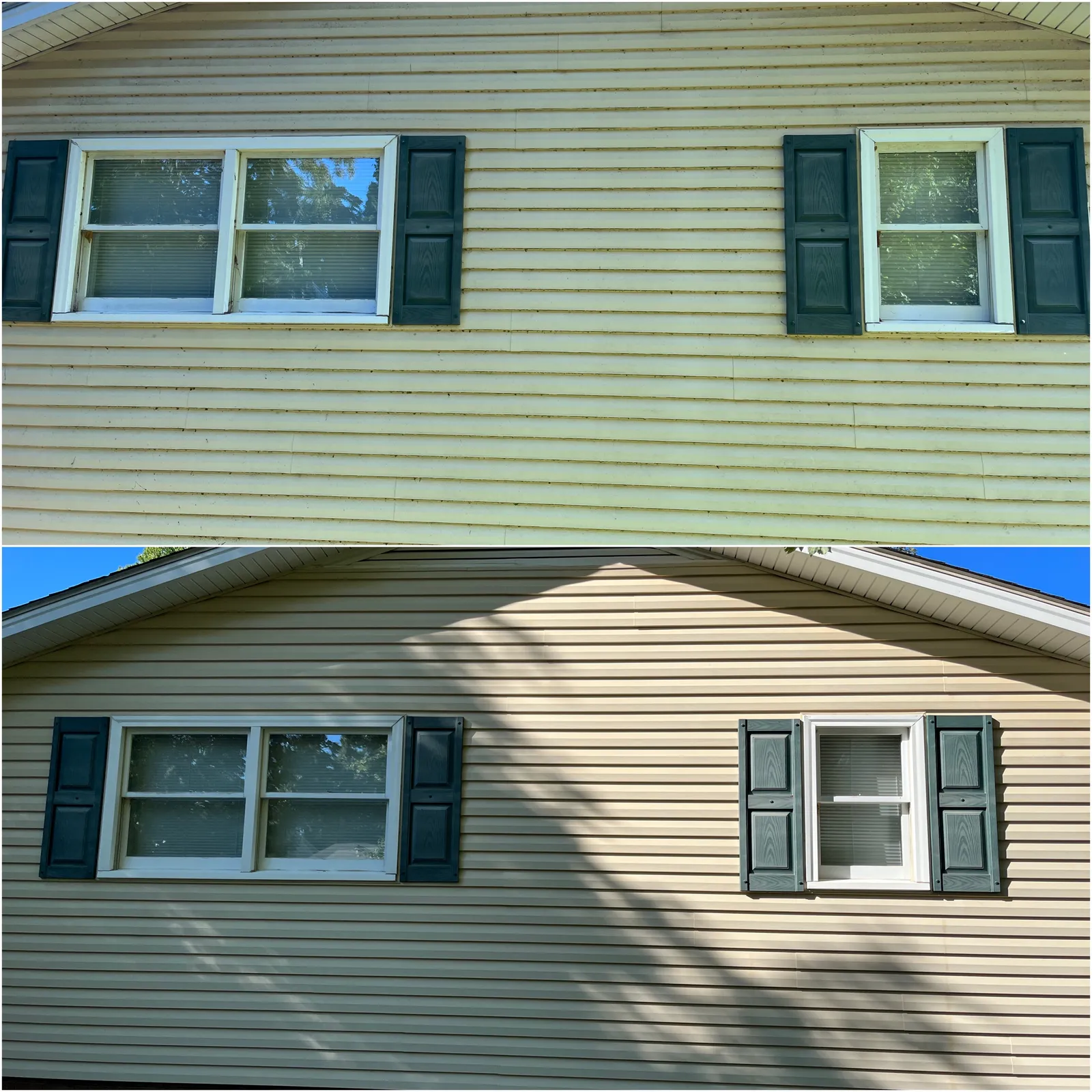 House Washing Before & After in Denver, NC & Lake Norman — Stand Out Exterior Cleaning