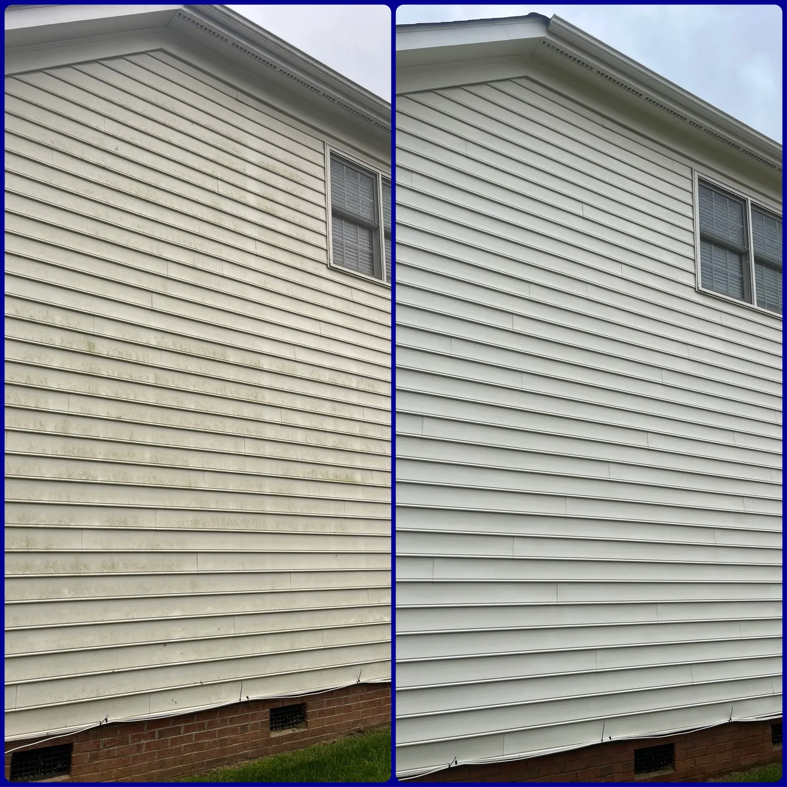 House Washing Before & After in Denver, NC & Lake Norman — Stand Out Exterior Cleaning