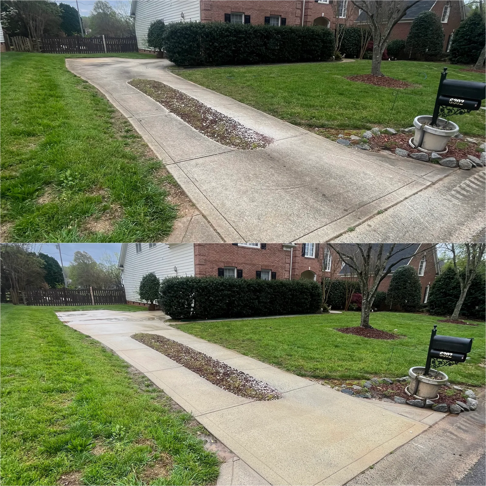 House Washing Before & After in Denver, NC & Lake Norman — Stand Out Exterior Cleaning