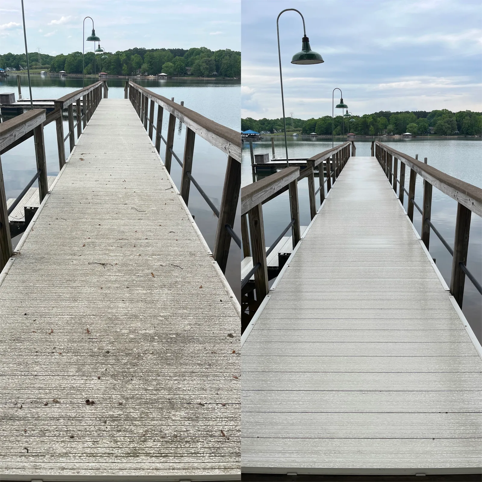 House Washing Before & After in Denver, NC & Lake Norman — Stand Out Exterior Cleaning