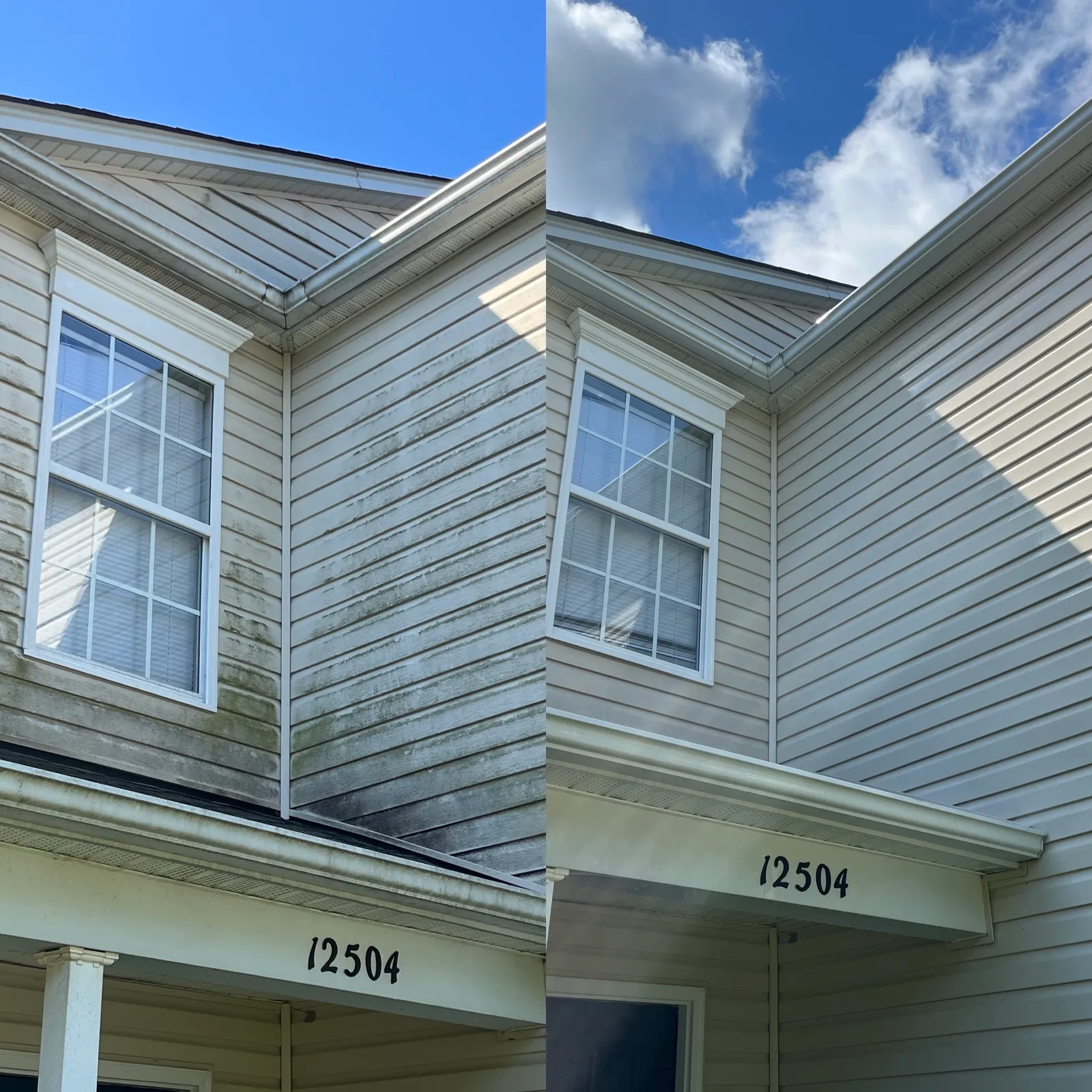 House Washing Before & After in Denver, NC & Lake Norman — Stand Out Exterior Cleaning