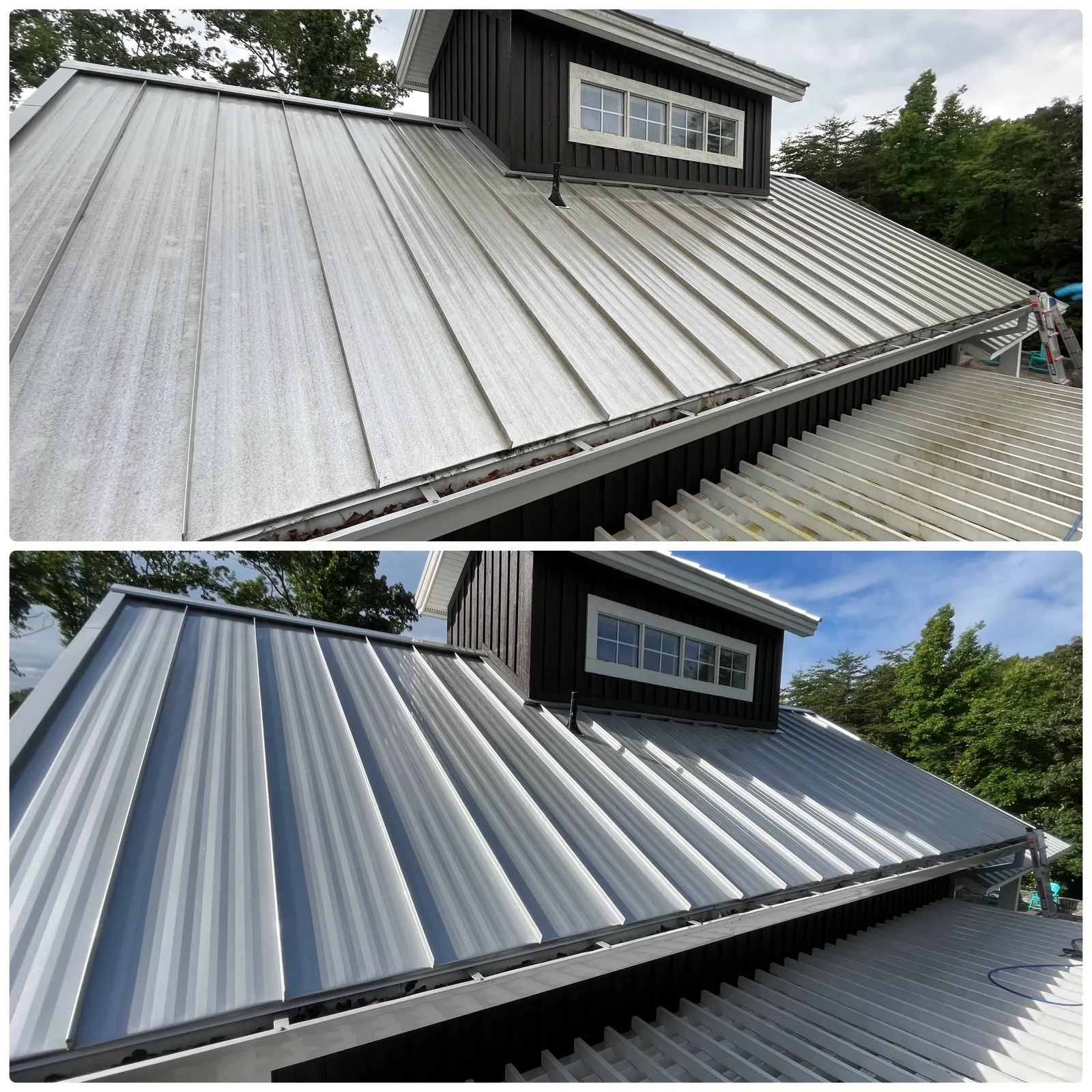 House Washing Before & After in Denver, NC & Lake Norman — Stand Out Exterior Cleaning