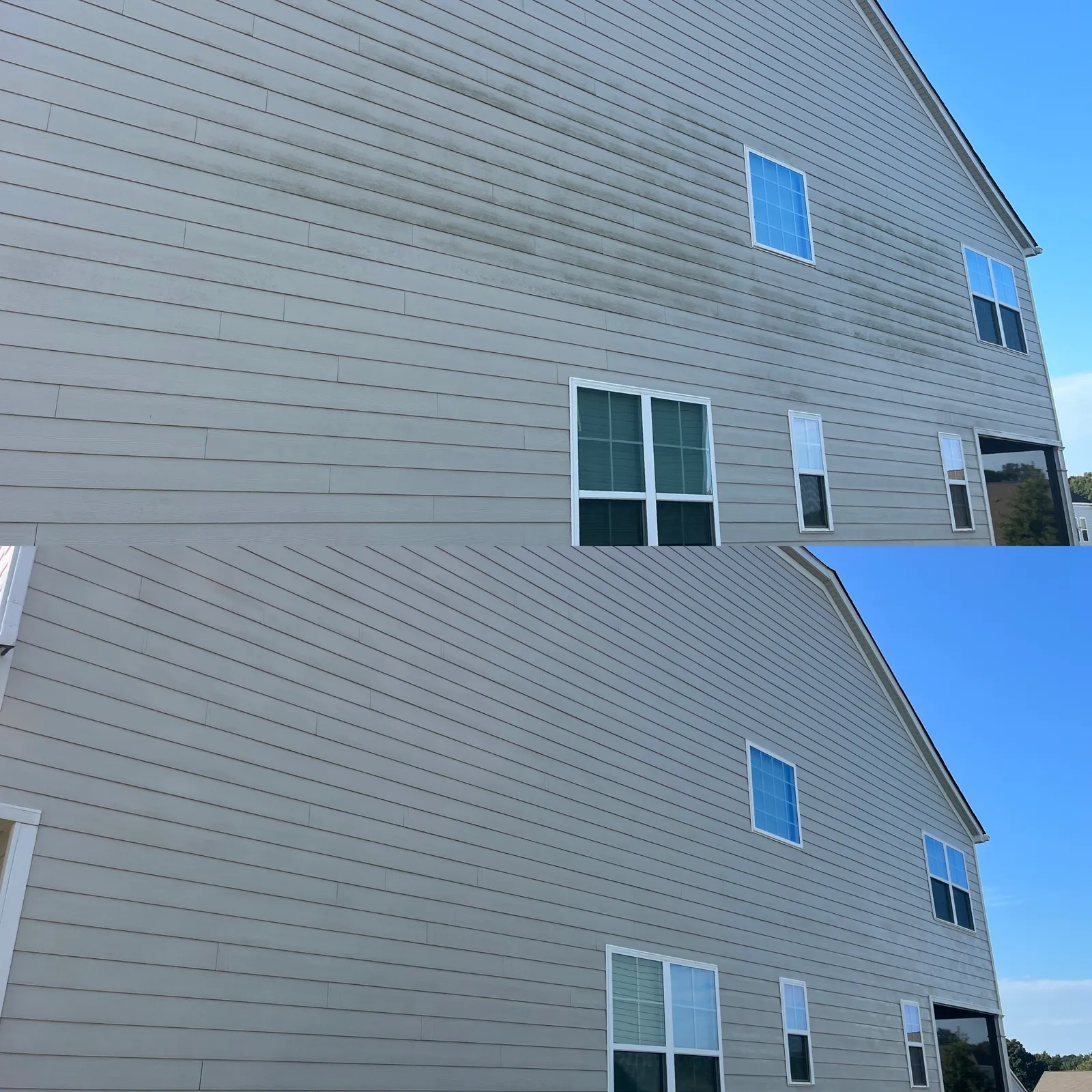 Paver Cleaning Before & After in Denver, NC & Lake Norman — Stand Out Exterior Cleaning