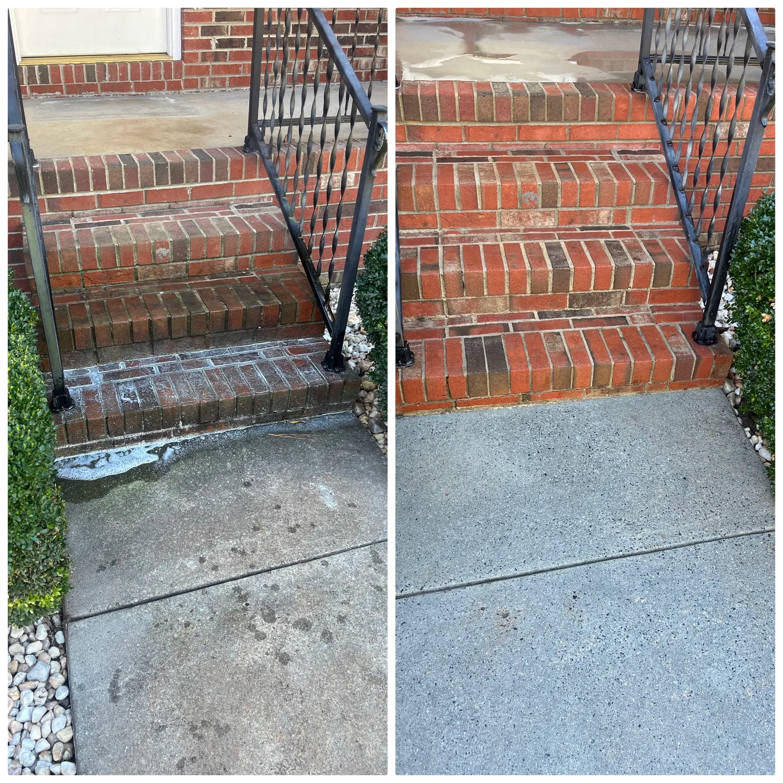 House Washing Before & After in Denver, NC & Lake Norman — Stand Out Exterior Cleaning