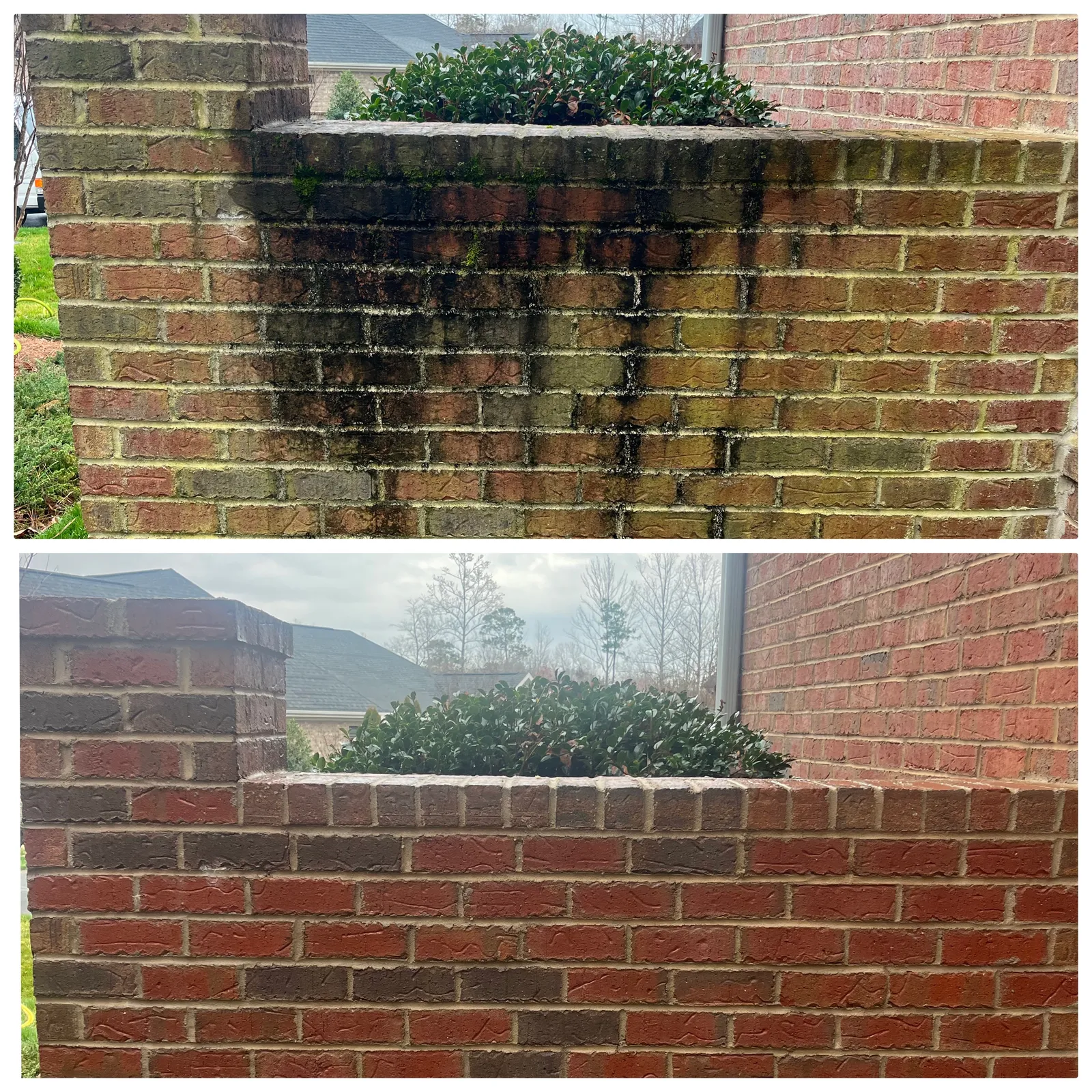 Paver Cleaning Before & After in Denver, NC & Lake Norman — Stand Out Exterior Cleaning