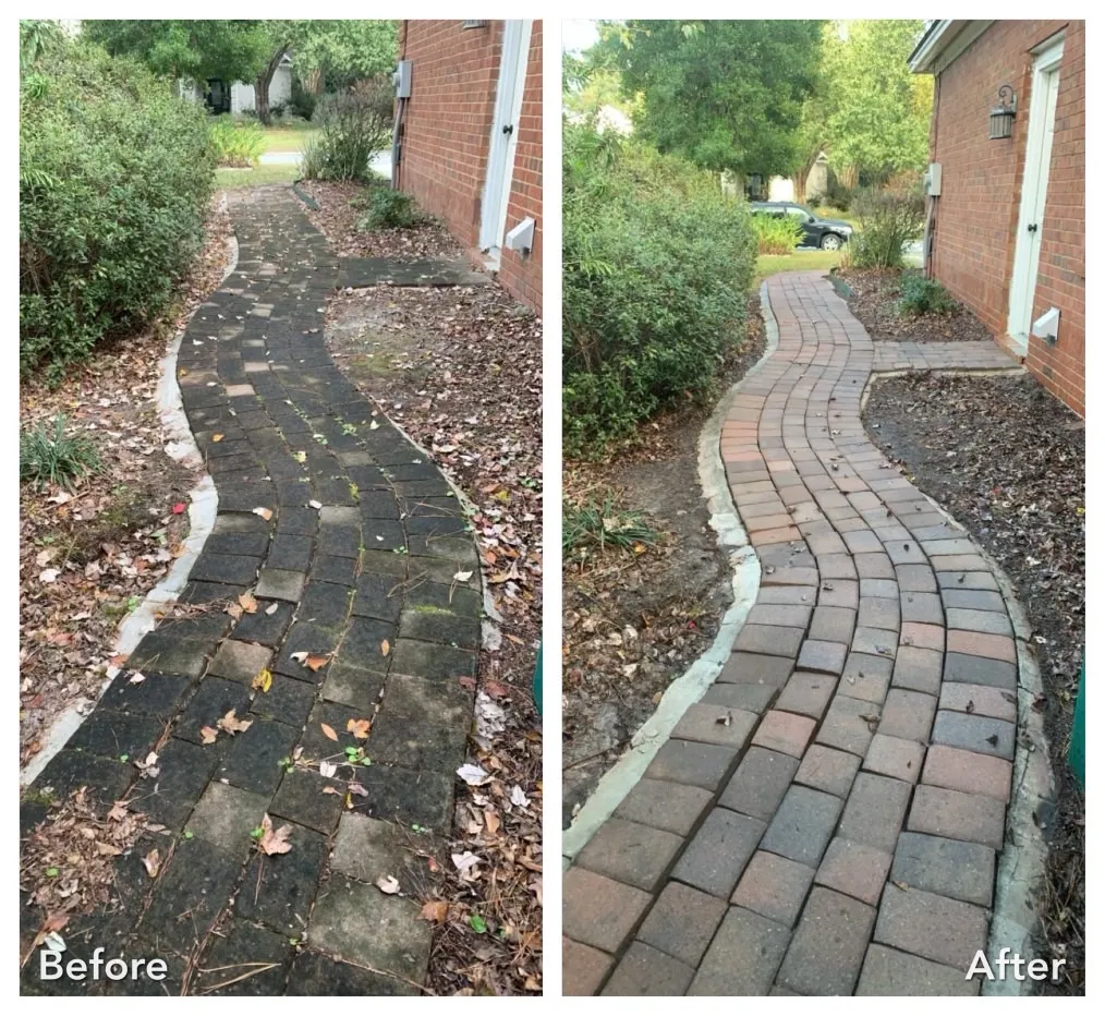 House Washing Before & After in Denver, NC & Lake Norman — Stand Out Exterior Cleaning