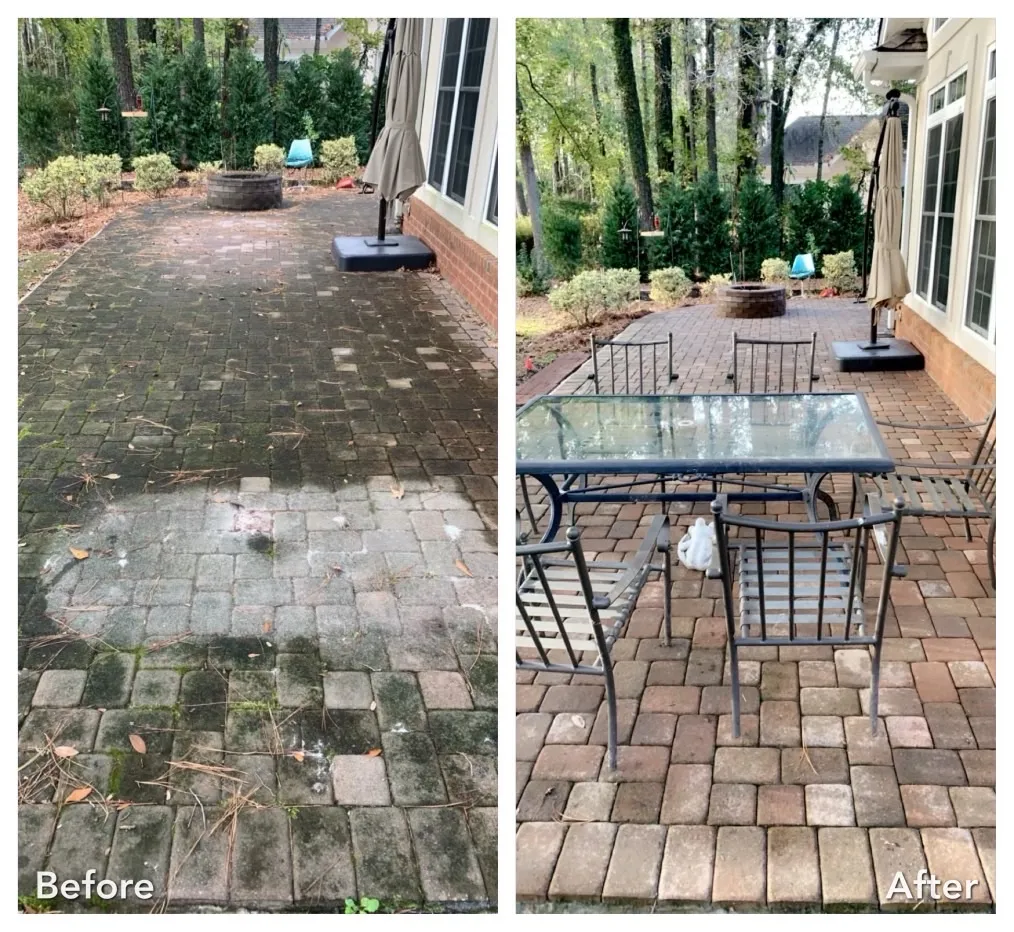 House Washing Before & After in Denver, NC & Lake Norman — Stand Out Exterior Cleaning