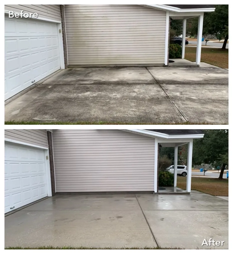 House Washing Before & After in Denver, NC & Lake Norman — Stand Out Exterior Cleaning