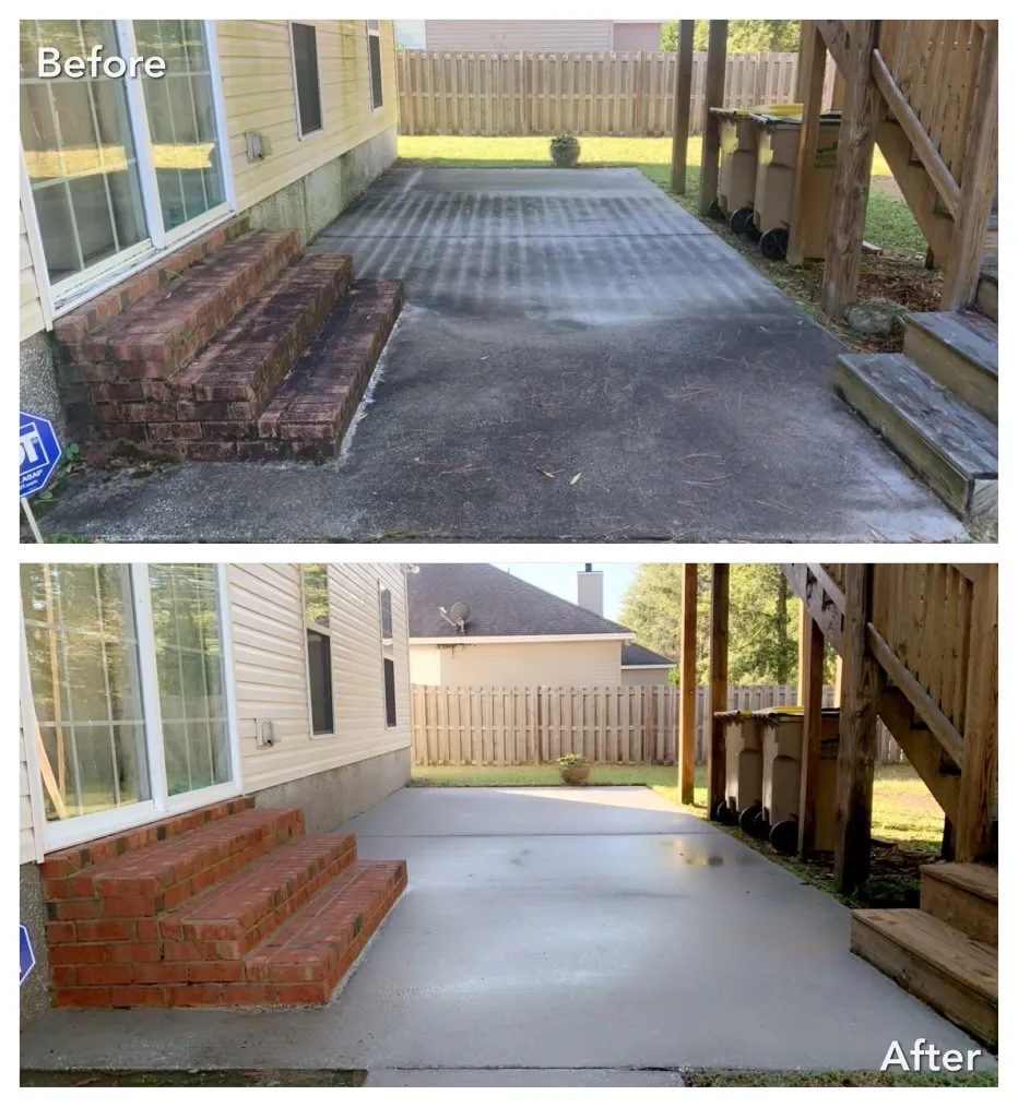 House Washing Before & After in Denver, NC & Lake Norman — Stand Out Exterior Cleaning