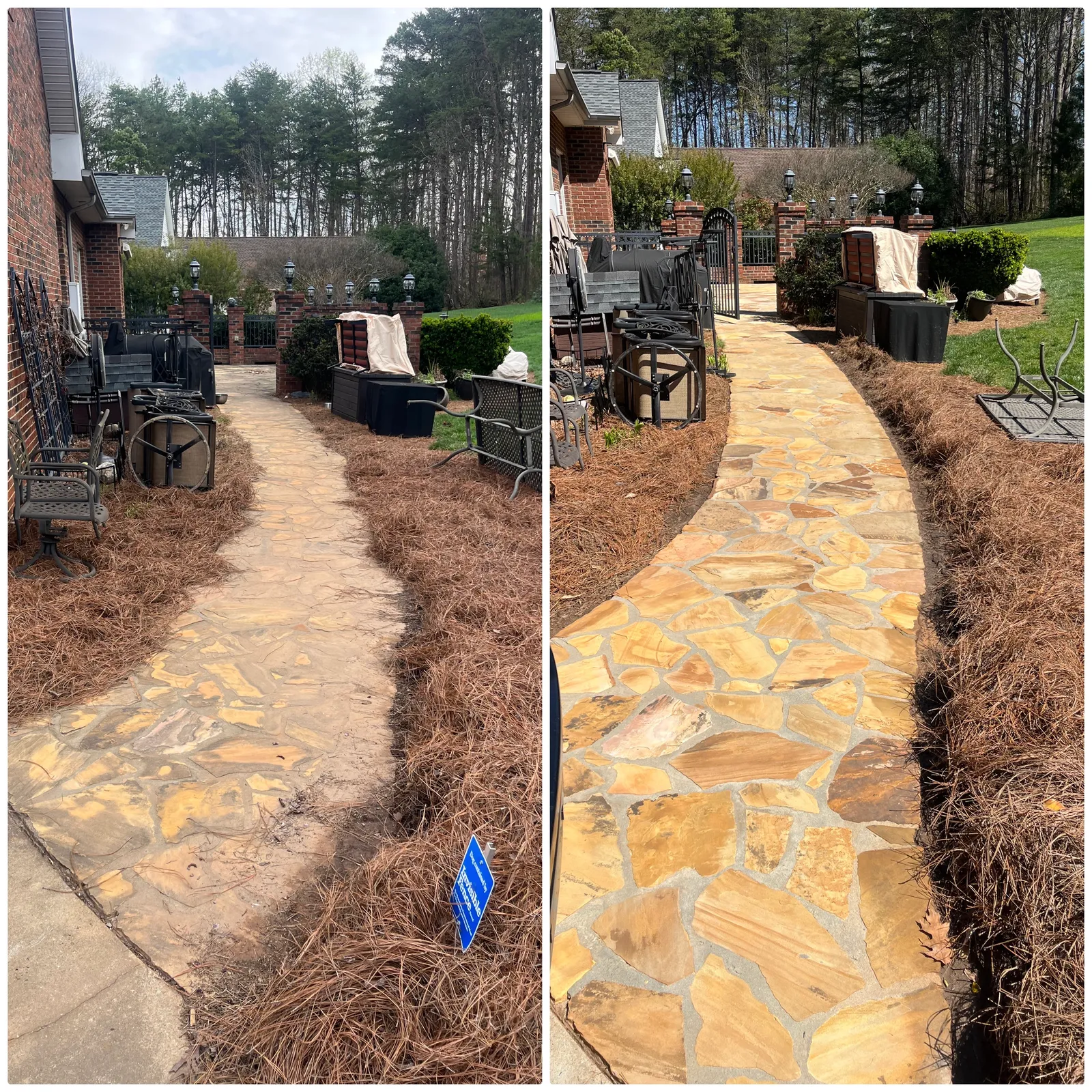 House Washing Before & After in Denver, NC & Lake Norman — Stand Out Exterior Cleaning