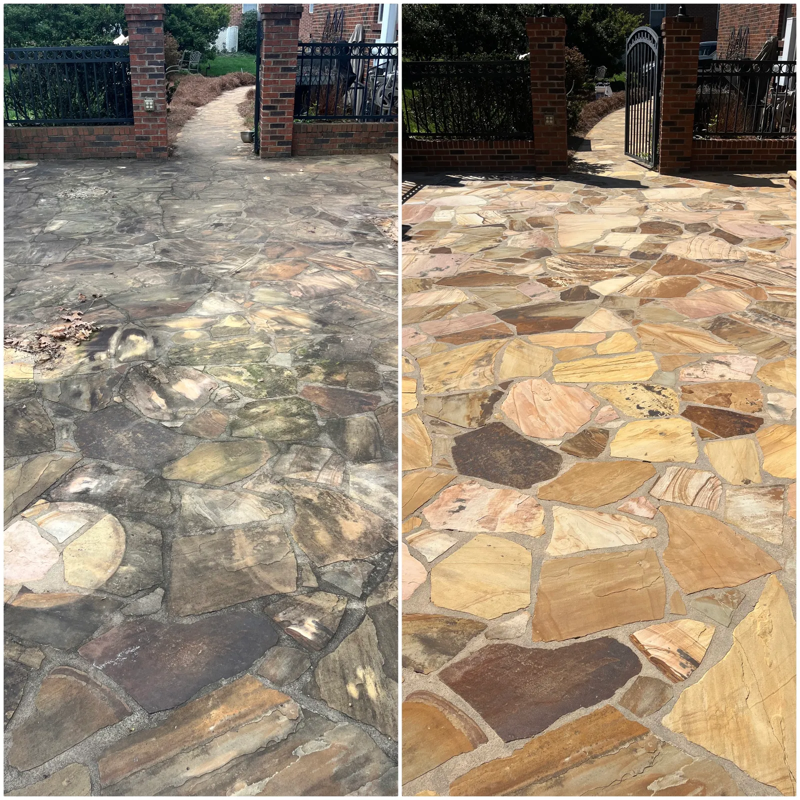House Washing Before & After in Denver, NC & Lake Norman — Stand Out Exterior Cleaning