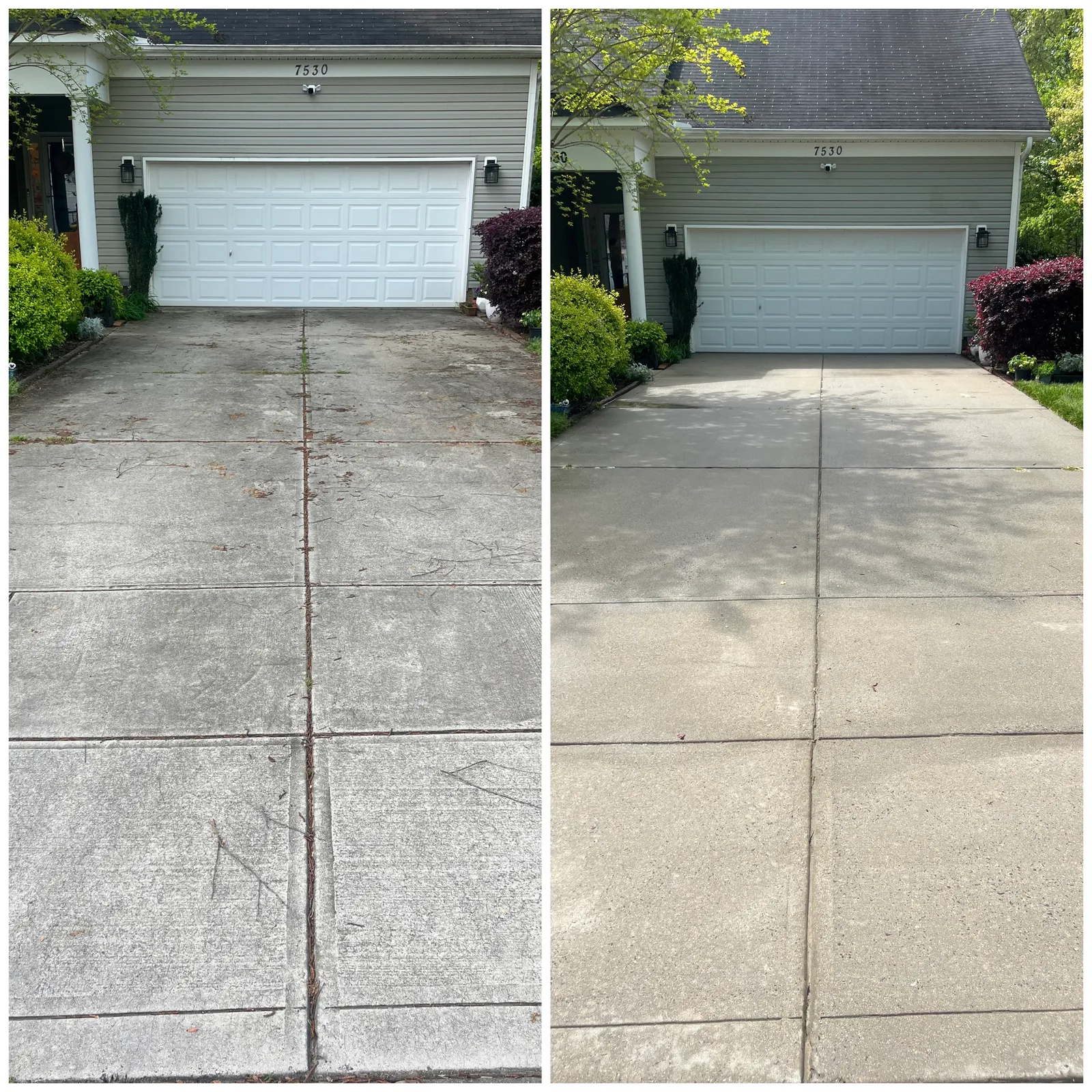 Paver Cleaning Before & After in Denver, NC & Lake Norman — Stand Out Exterior Cleaning
