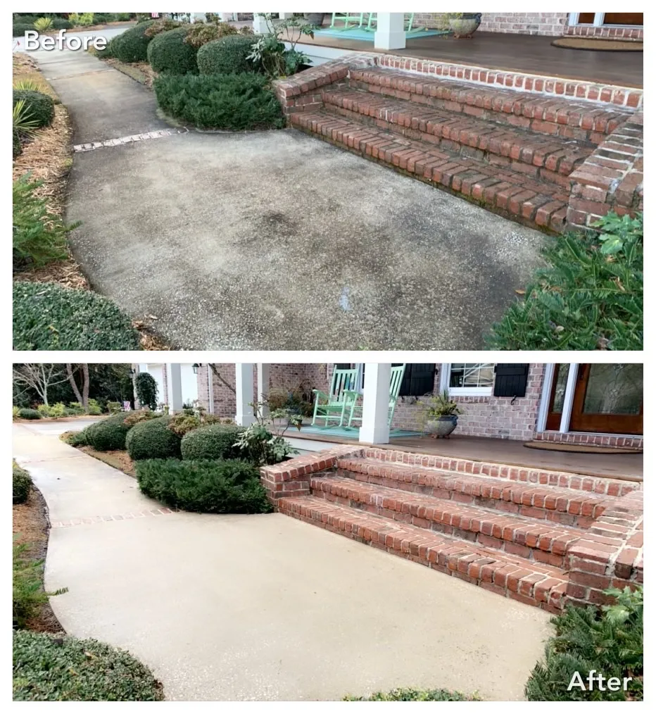 House Washing Before & After in Denver, NC & Lake Norman — Stand Out Exterior Cleaning